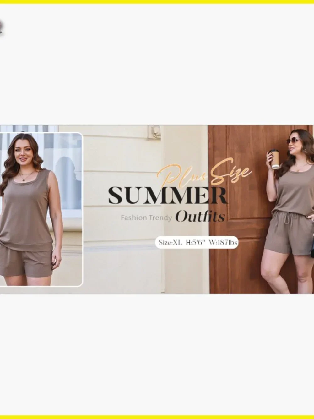 Navy Two Piece Lounge Set Sleeveless Tank Square Neck Pocket Shorts Casual